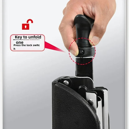 💥FREE SHIPPING-Clearance price $46.98🚶‍♂️Folding stool with crutches💥BEST GIFT FOR ELDERLY PEOPLE