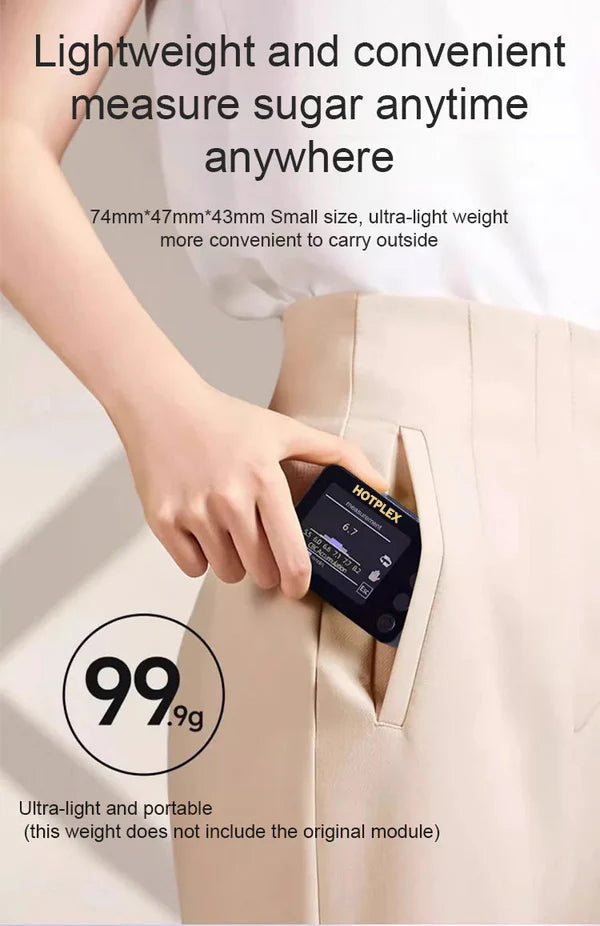 Hotplex™ Advanced Non-Invasive Glucose Monitor-99.9% Accuracy + Exclusive Gift ✅TGA Approved